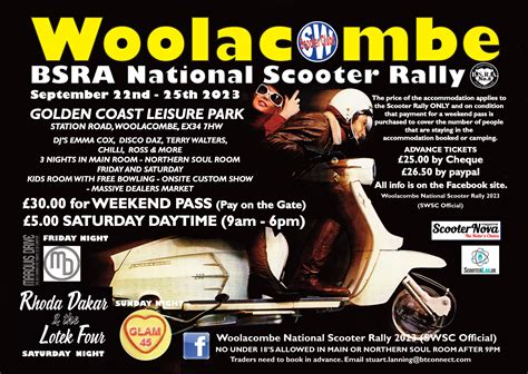 2023 National Scooter Rally Dates. . Scooter rally 2023
